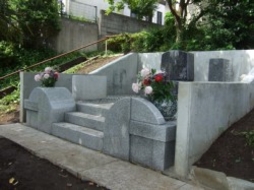 2008年2月～5月　家墓地にて　全面改修工事